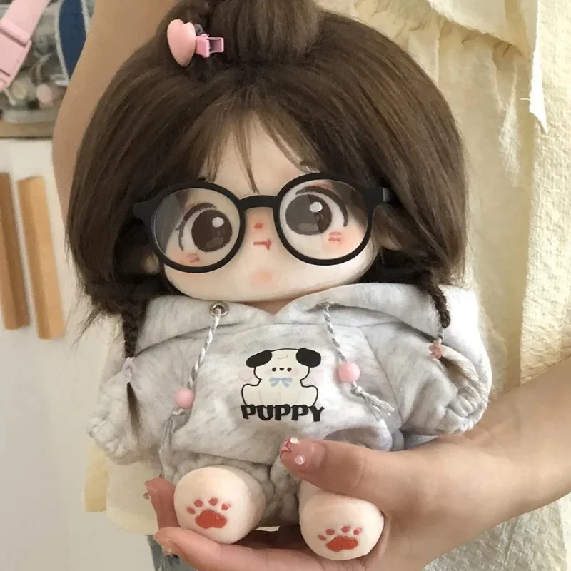

Cotton doll genuine 20cm girl doll clothes no attribute skeleton dress up doll birthday gift
