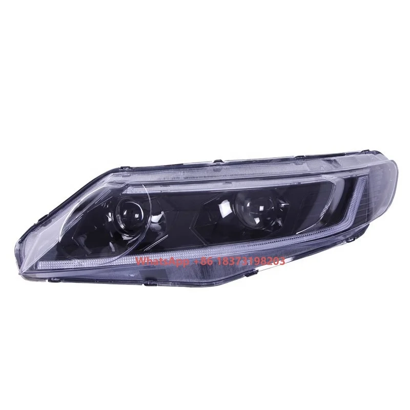 

Car Headlights for Honda 8-generation Civic 06-11 Headlight Assembly Retrofitted LED Day Light Double Lens Xenon Lamp