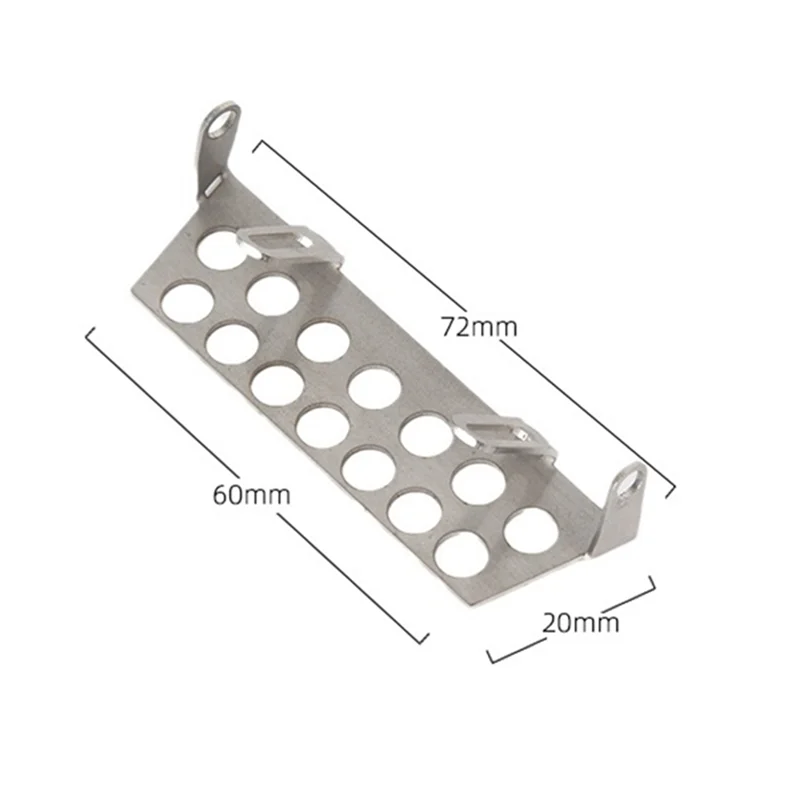 2Pcs Metal Front and Rear Chassis Armor Protector for MN128 MN86S MN86KS MN86 MN86K MN G500 1/12 RC Car Upgrade Parts