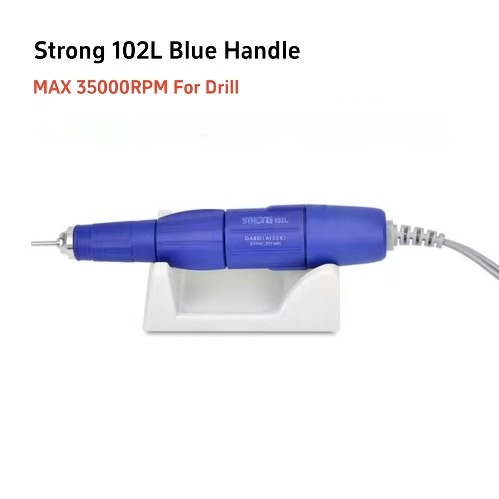 

Drill Pen 35K STRONG102L Handpiece For Marathon STRONG 210 Control Box Electric Manicure Machine Nails Drill Handle Polishing