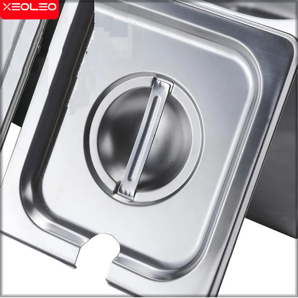 XEOLEO صندوق توابل المطبخ زجاجة تخزين التوابل التجارية Comdiment الحاويات للملح/الفلفل/الكمون صندوق من الاستانلس ستيل