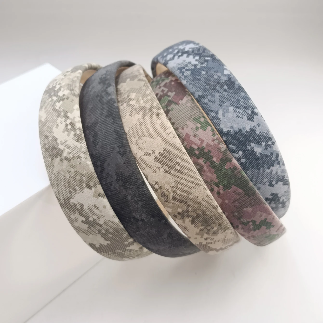 نمط جديد بولي Leather الجلود التمويه عقال منقوشة الخريف الشتاء غسل الوجه كل مباراة بسيطة الزي عقال الإناث Accessoriess #2