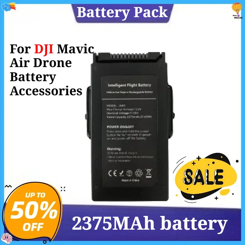 New Battery Capacity 2375 MAh For Mavic Air Drone Battery Accessories Mavic Air Flight Time 21 Minutes