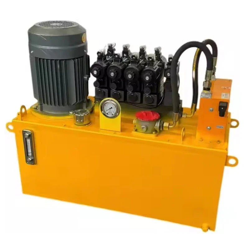 OEM ODM High Pressure Vertical Hydraulic Station Hydraulic Motors 220V/380V/460V Hydraulic Power Pack