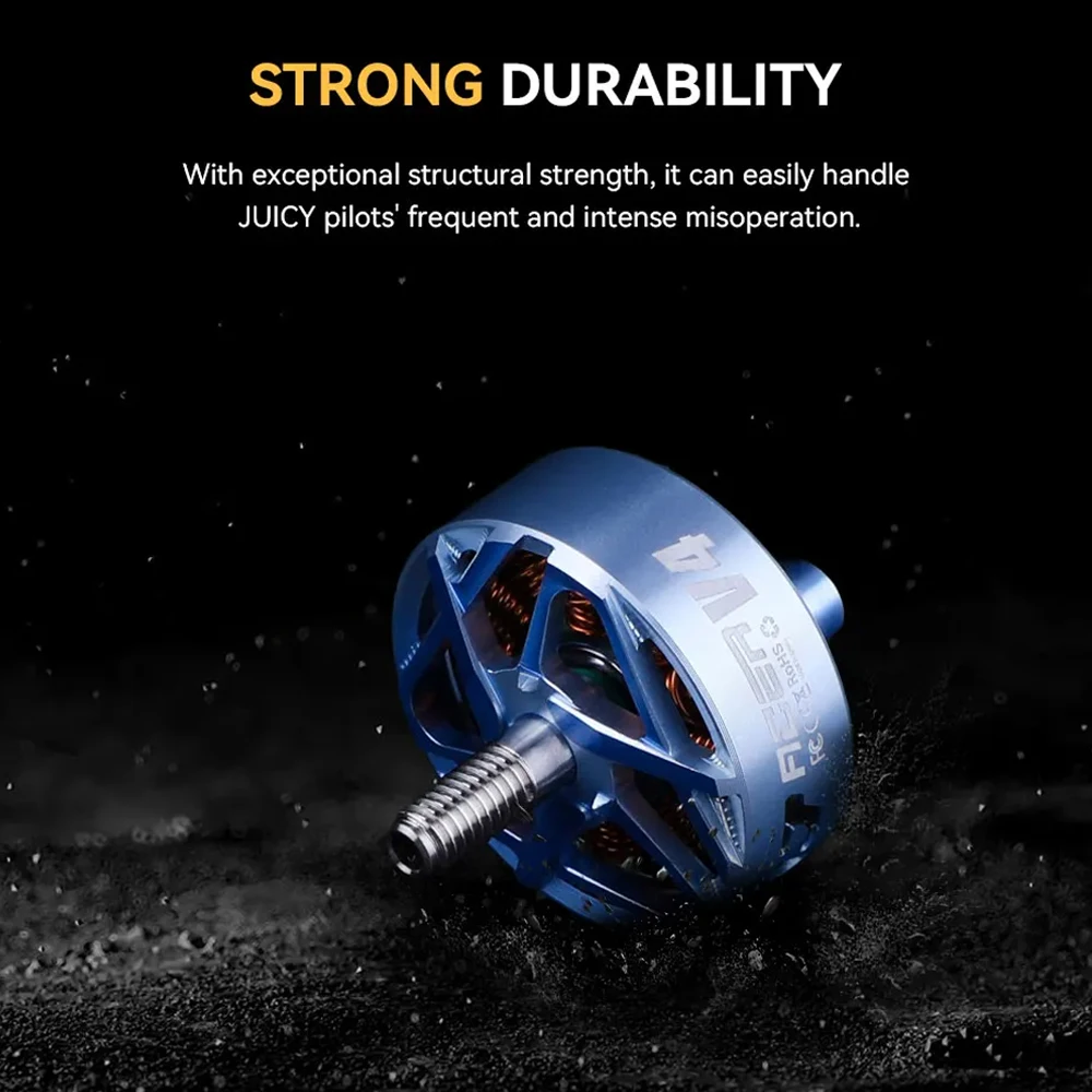 T-MOTOR Pacer V4 P2406 Juicy Sbang Acro Motor sem escova KV2060 para drone freestyle de 5-6 "polegadas FLOW BANDO