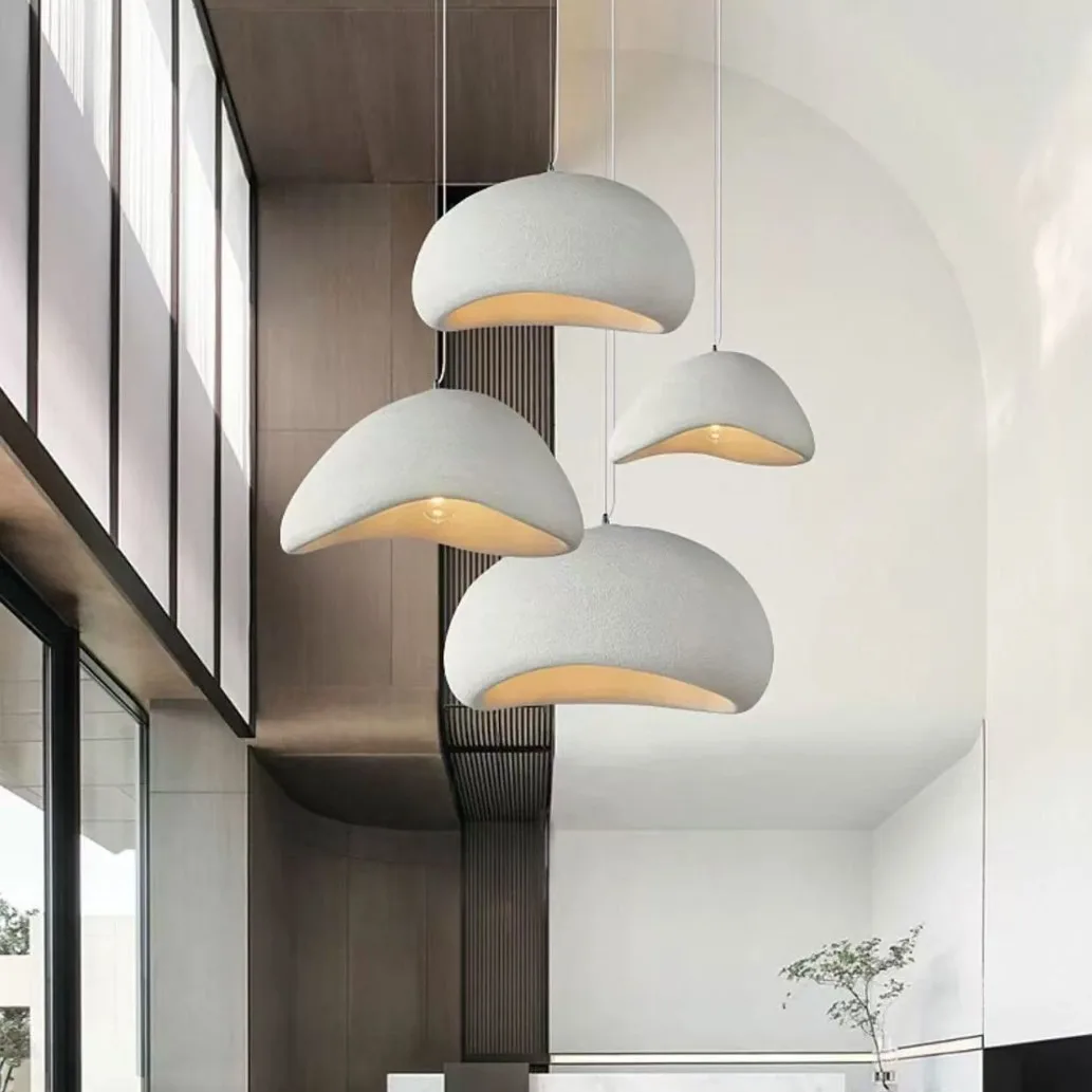 Modern LED Wabi Sabi Pendant Light Restaurant Bar Table Ceiling Lamp Home Decoration Living Room Homestay Lighting