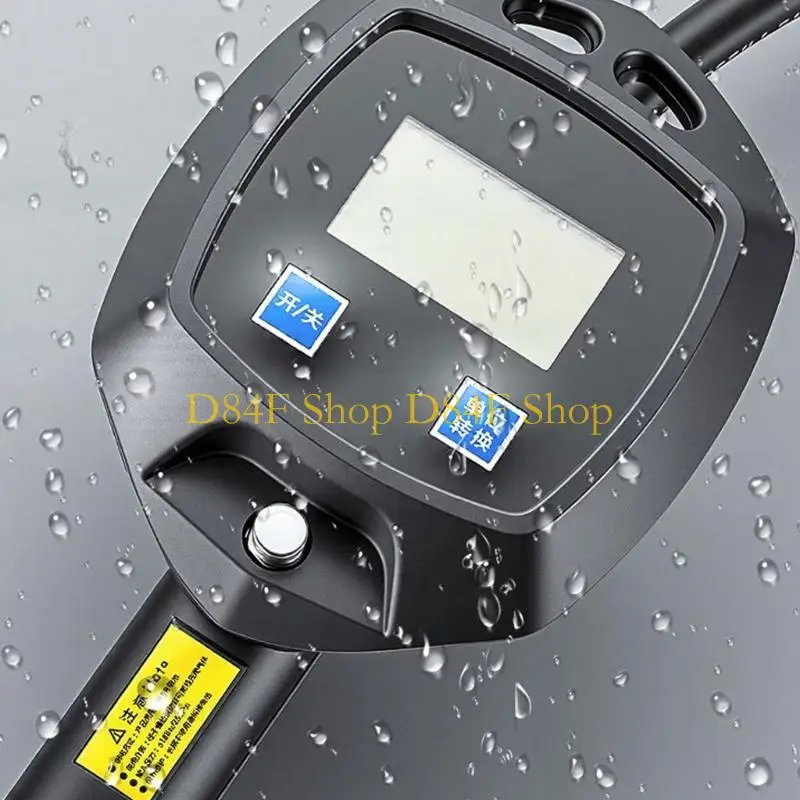 D84F Digitals Oil Immersions Tire Pressure Meter For Car SUVs Motorcycles Featuring Coppers Valves Connectors