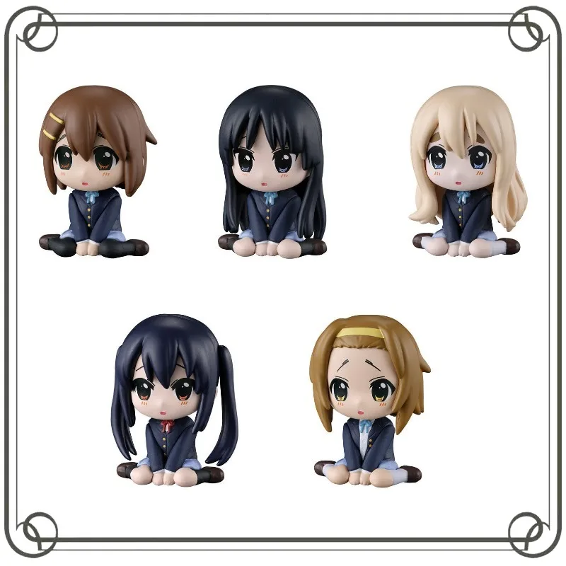 

Hirasawa Yui Akiyama Mio Role Gashapon Ornament Q-version Action Figure Collection Action Figure Model Toys