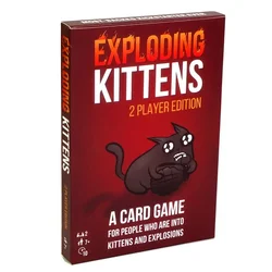 New Exploding Kittens 2 Player Edition Card Game Original Edition Party Streaking Kittens Imploding Kittens Expansion Barking