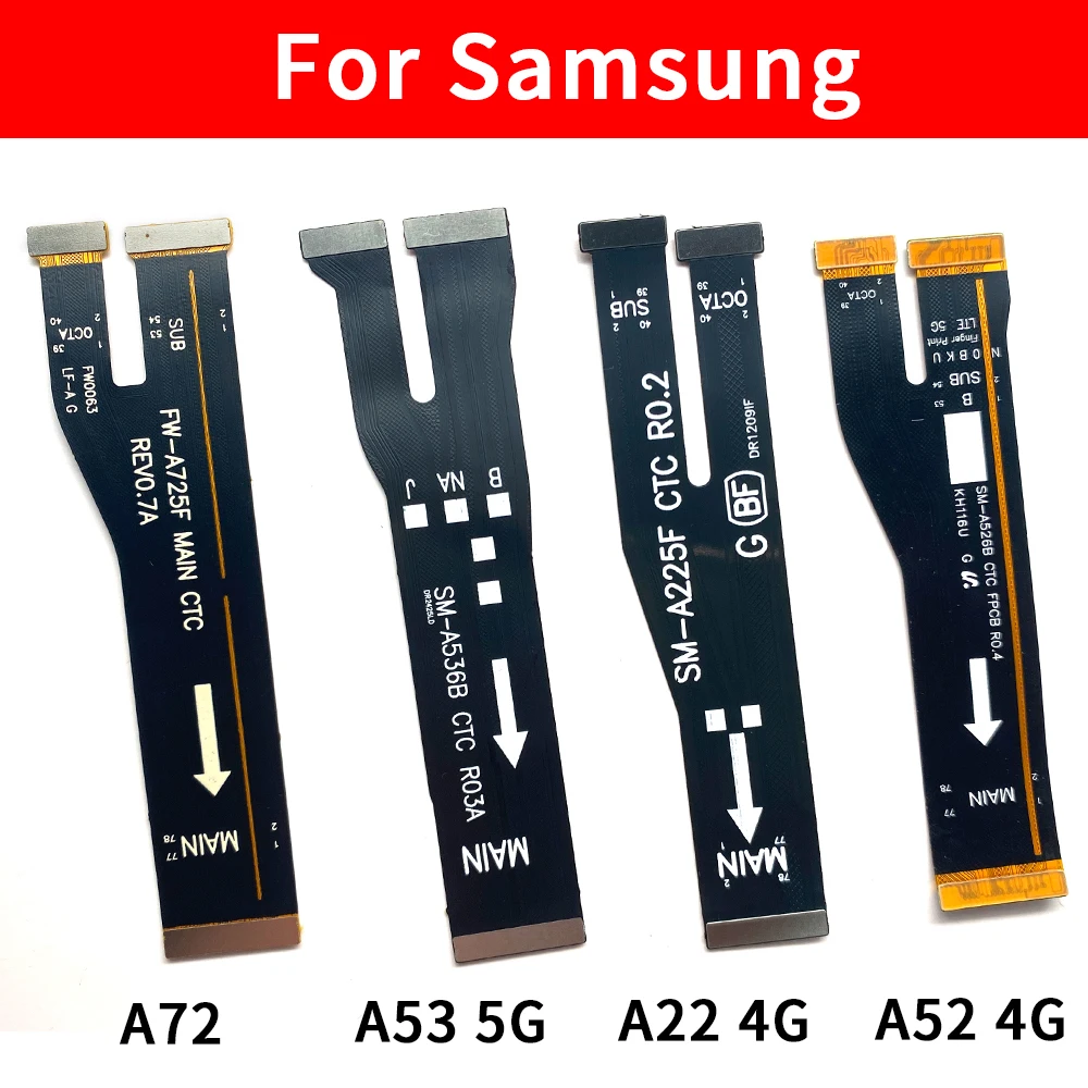 Main Board Motherboard Flex For Samsung A21S A22 4G A33 A34 A41 A42 A52 A53 A54 A72 A73 A55 A15 A25 5G Replacement Parts