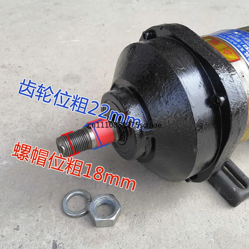 48V 1000W DC Series Brushed Motor High Power for Electric Tricycle Construction Site Brick Kiln Water Battery Application