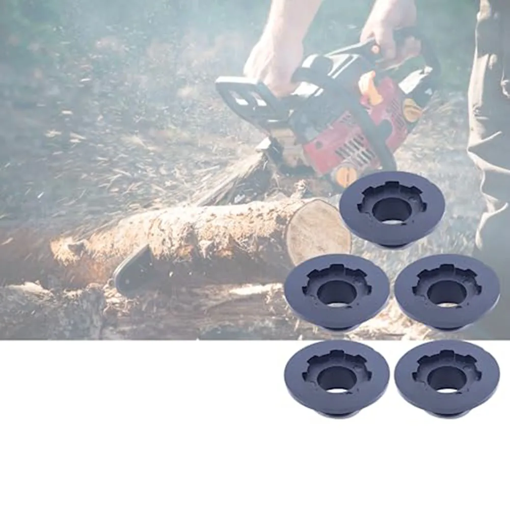 Pack of Five Oil Pump Worm Gears Designed to Fit Chainsaw Models Like the 340 and More for Improved Functionality