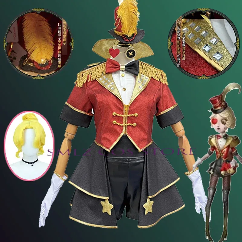 

Game Identity V Margaretha Zelle Cosplay Costume Women Animal Trainer Uniform Suit Halloween Carnival Party Outfit for Women