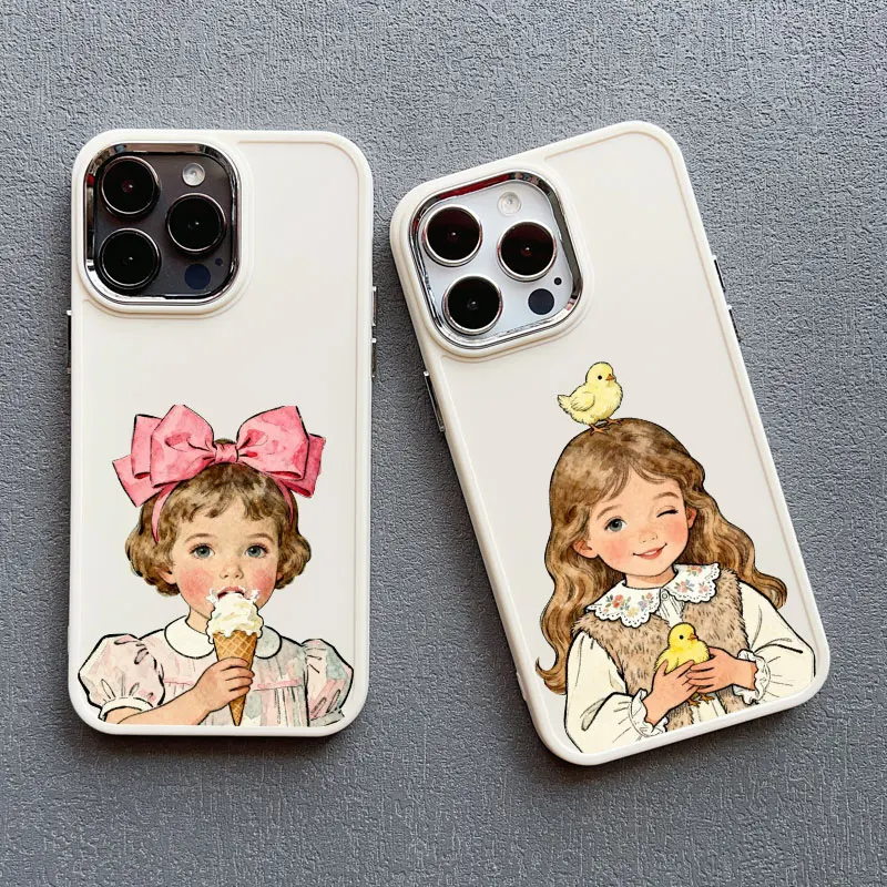 Cute Kid Girl And P… - image