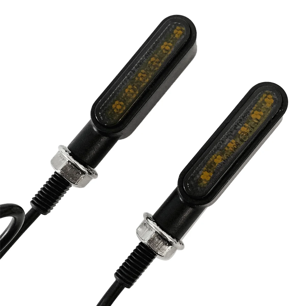 Motorcycle Dynamic Turn Signals 6LED Motorcycle Blinkers Indicators