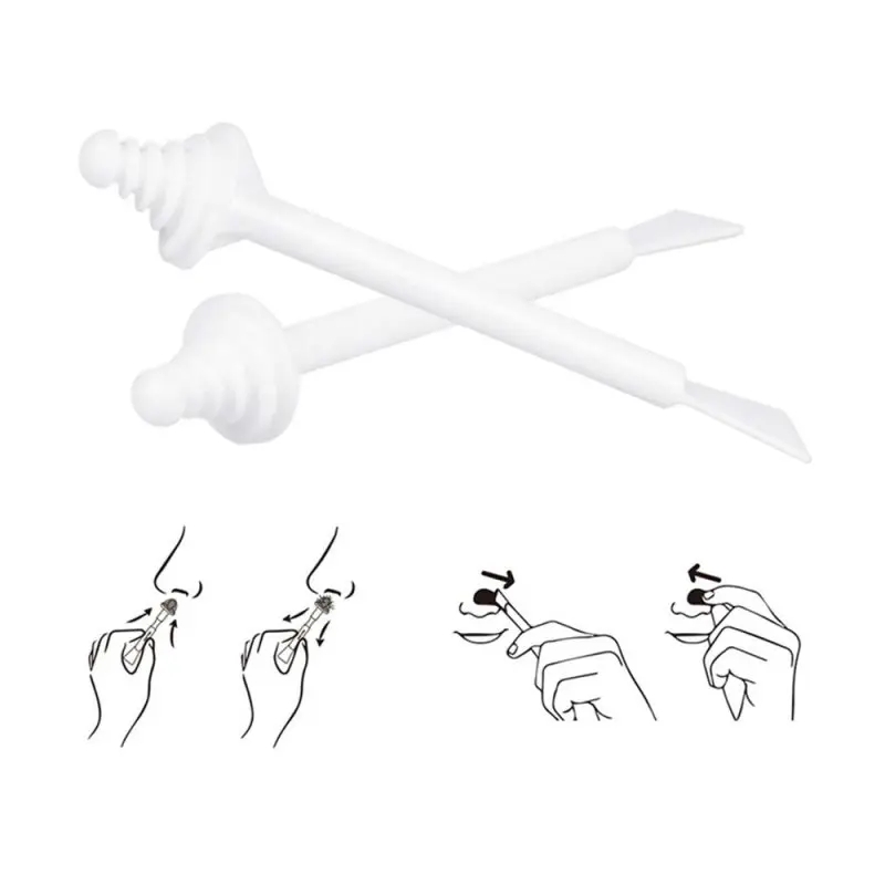 10/20 قطعة 2 في 1 متعددة الاستخدام عصا شمع إزالة الشعر أطقم الأنف الشمع عصا الأنف أداة إزالة الشعر عدة شمع العسل آمنة سريعة الخرز شرائط