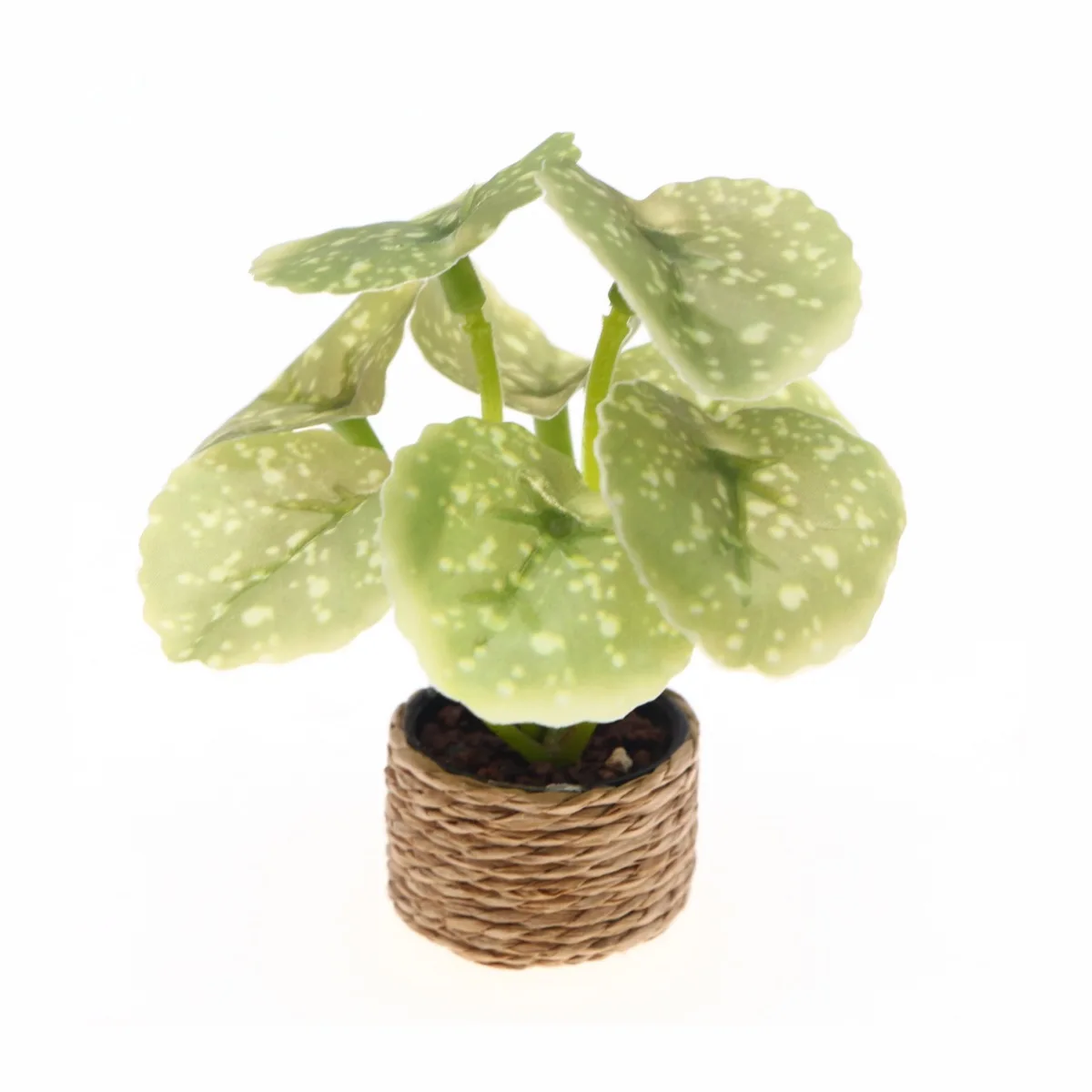 

4pcs Miniature Bonsai Plants Artificial Potted Greenery For Dollhouse Decor Garden Landscaping Ornament Micro Landscape Props