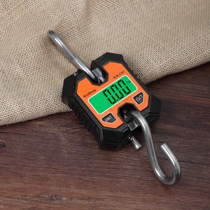 Mini Electronic Crane Scale, Heavy Duty Hanging, Waage Haken, Steeelyard, tragbares LCD, industrielle Viehkala, 100 kg, 250 kg 6 Hauptverkaufsbilanz Crane 100 kg - №1