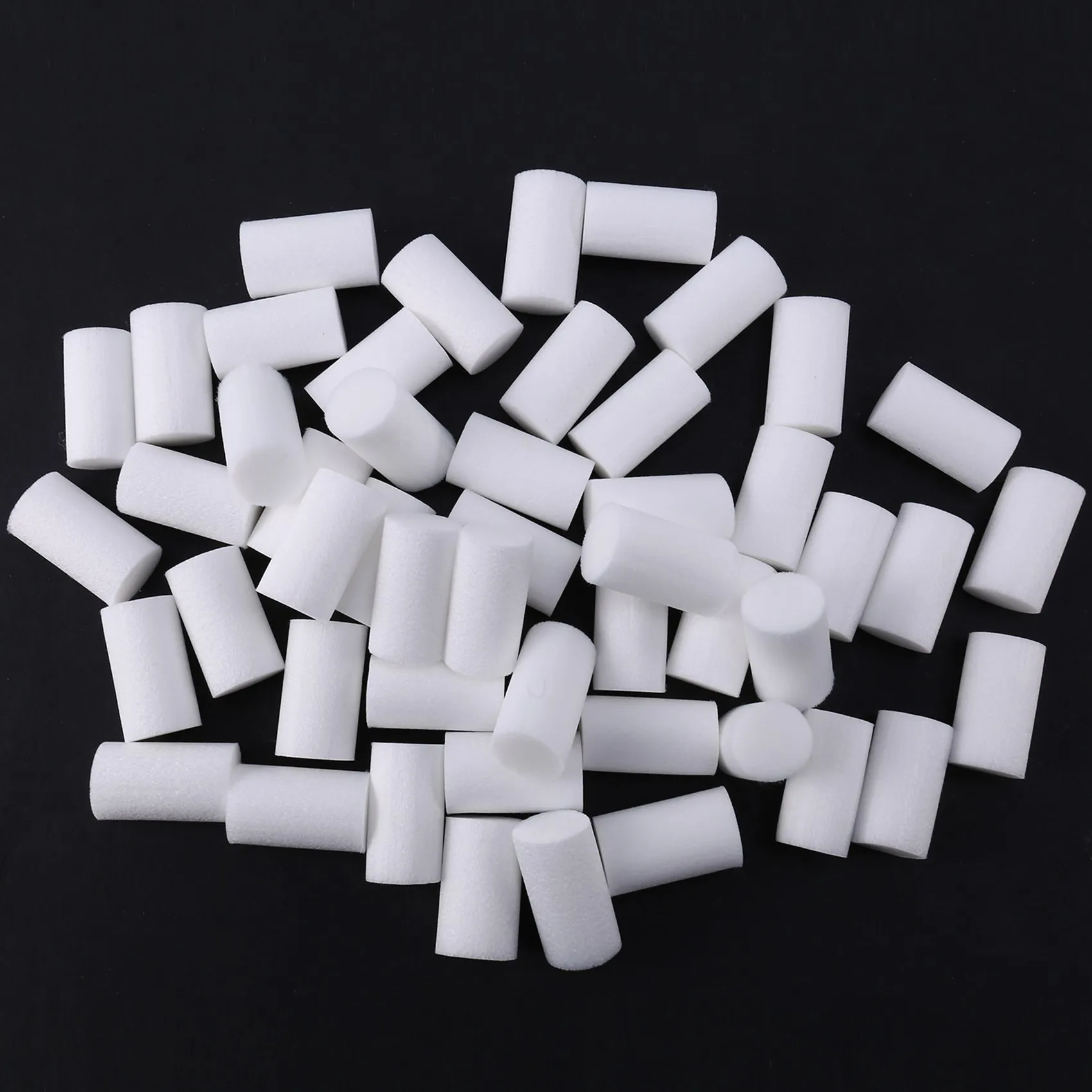 50Pcs High Pressure Pump Filter Elements Refill 30MPa 35X20mm White Fiber Cotton Filters for Air Compressor System