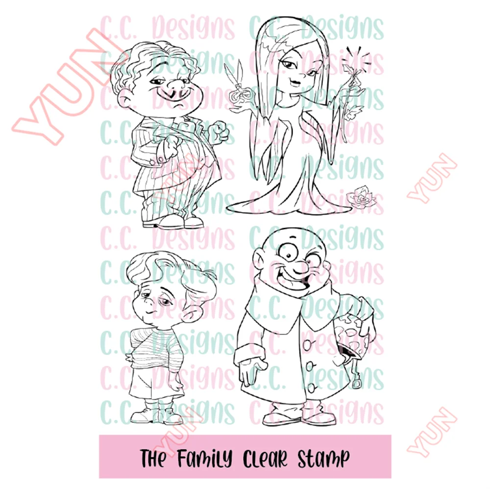 2023 New Loving Family Scrapbook Decoration Stamp Template Diy Metal Craft Album Paper Made