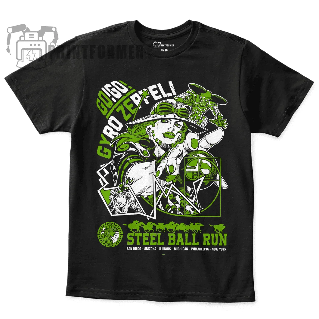 Unisex T-shirt JoJo`s Diamond Is Unbreakable Josuke Kira / JoJo Nezlamny Diamant Josuke Kira