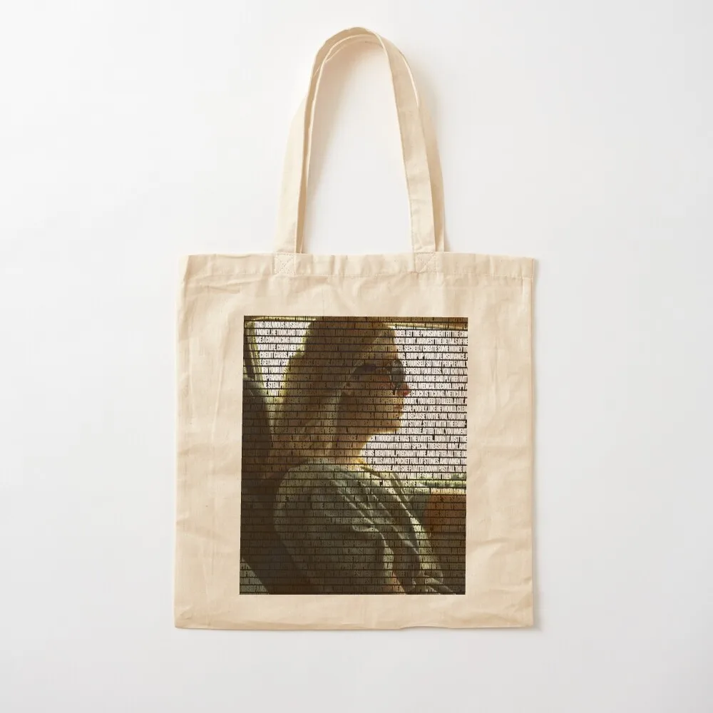 amy dunne - gone girl script Tote Bag tote bag university Beach bag Canvas Tote