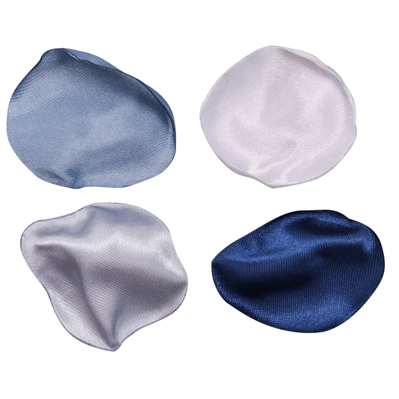 

500Pcs Silk Rose Petals Dusty Blue Navy Flower Petals for Wedding Flower Girl Basket Aisle Scatter Dinner Table Party HY