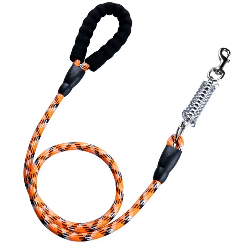 

Dog Leash Nylon Spring Leashes for Large Dog Walking Comfortable Handle Dogs Leash Bite Proof Traction Pet Chain Pet Supplies