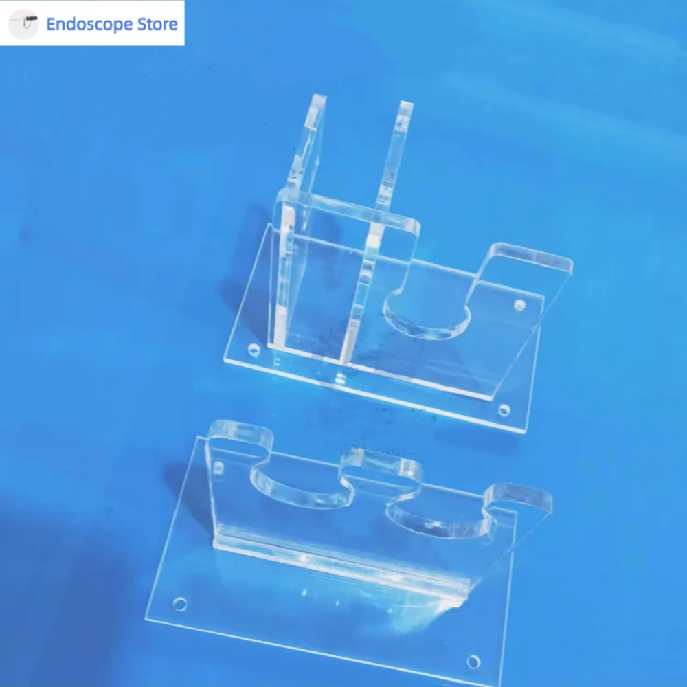 ACRYLIC Plastic Rigid Flexible ENT Endoscope Gastroscope Colonoscope Laryngoscope Wall Holder Disinfect Clean Cabinet Veterinary
