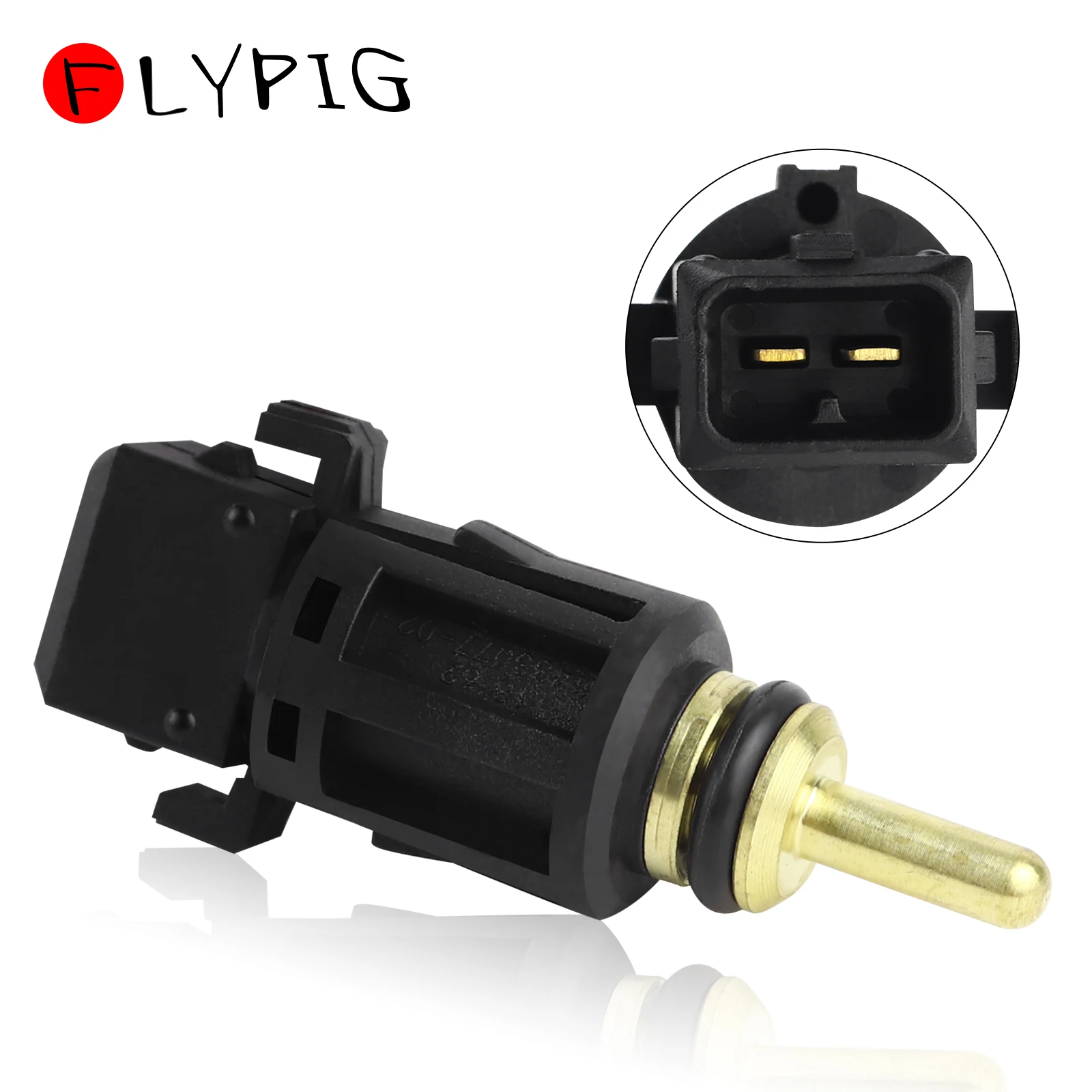 13621433077 Sensor de temperatura del refrigerante en manguera inferior del radiador para BMW E87 E81 E46 E90 E91 5er E39 E60 F10 325i 525i 745i X3 X5