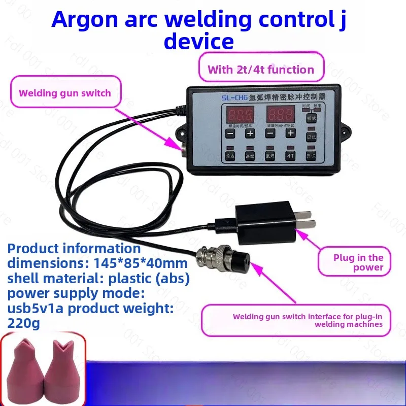 Pulse Controller SL KV7 2T 4T for TIG Welder Convert to Cold Welding Spot Welding
