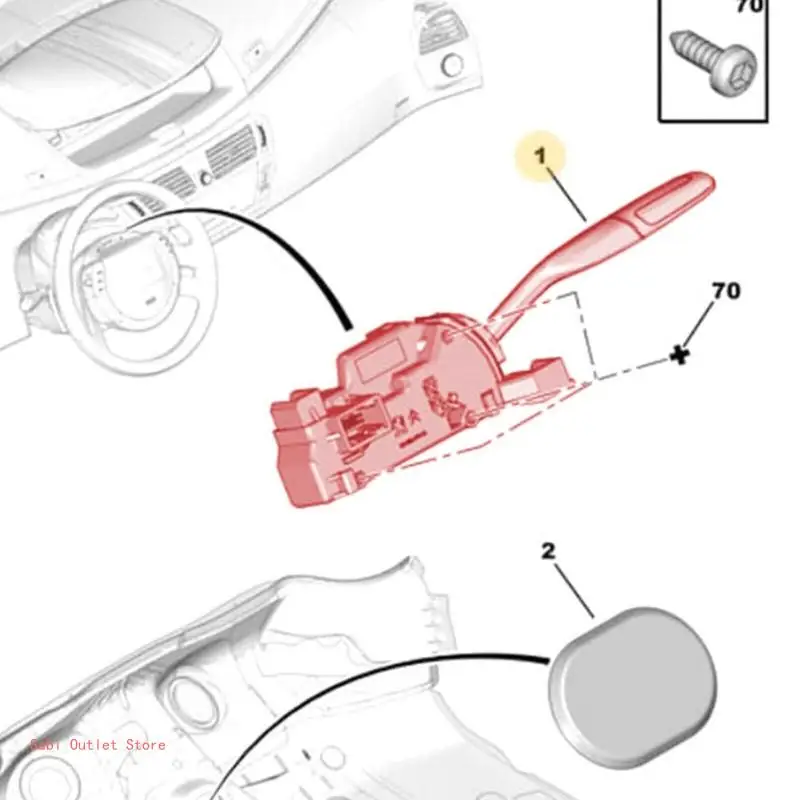 Gear Shift Selector Automatic Manual For C4-Picasso 96811352XT 2400FN 98002210VV 965852897 96811335XT 98002212VV