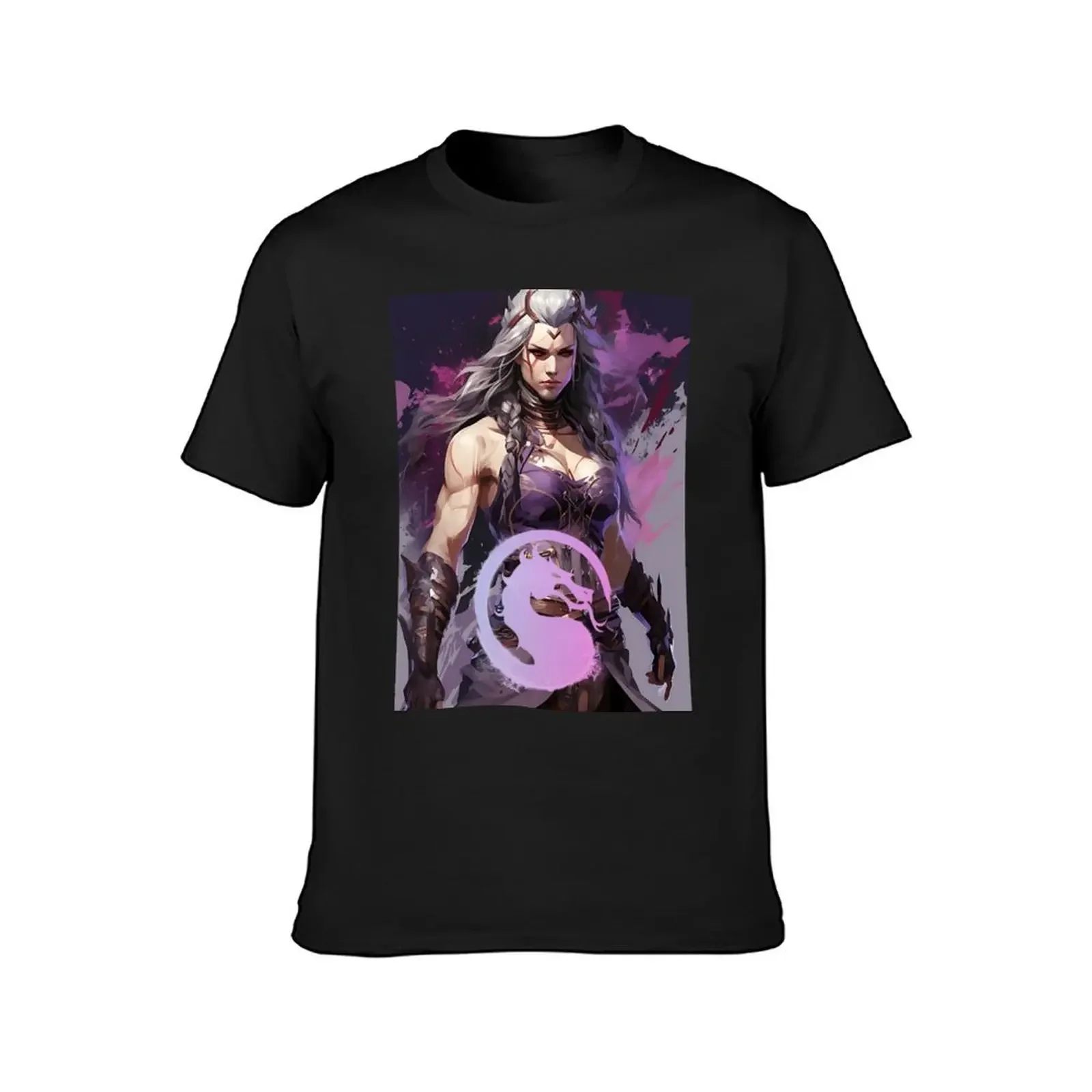 MK 1 Sindel T-Shirt cute tops cotton graphic tees man clothes vintage clothes compression shirt men