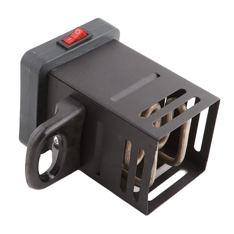 Mini estufa carbón cuadrada portátil, eléctrica para quemador, horno placa calefactora para hogar, envío directo