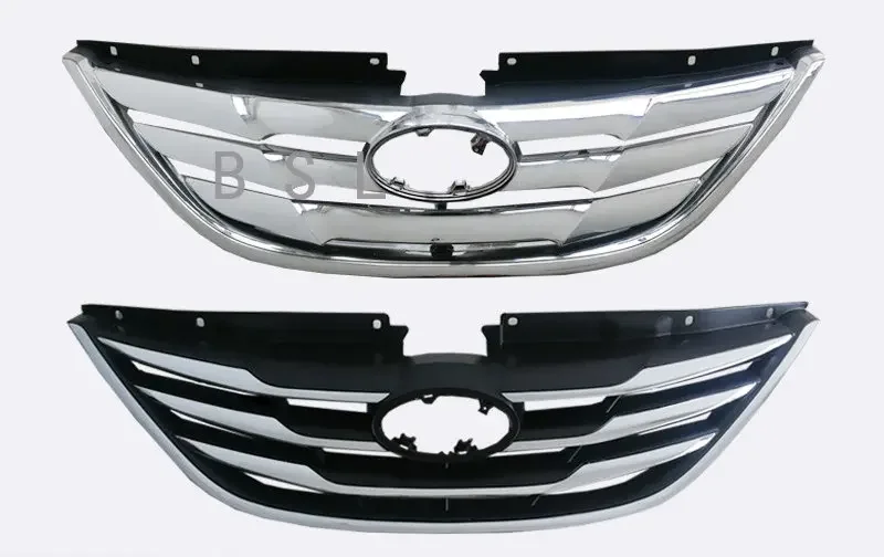 Car Mesh Grill Front Bumper Grille For Hyundai Sonata 8th Generation 2011 2012 2013 2014 2015