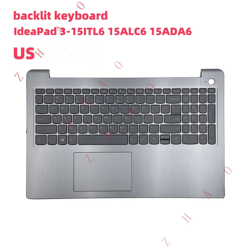 Z  For Lenovo IdeaPad 3-15ADA6 3-15ALC6 3-15ITL6 2021 Palmrest BACKLIT  Keyboard