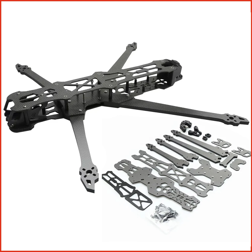 

Рама для FPV-дрона GK-15 GK15 15-дюймовая V3 с колесной базой 680 мм из углеродного волокна