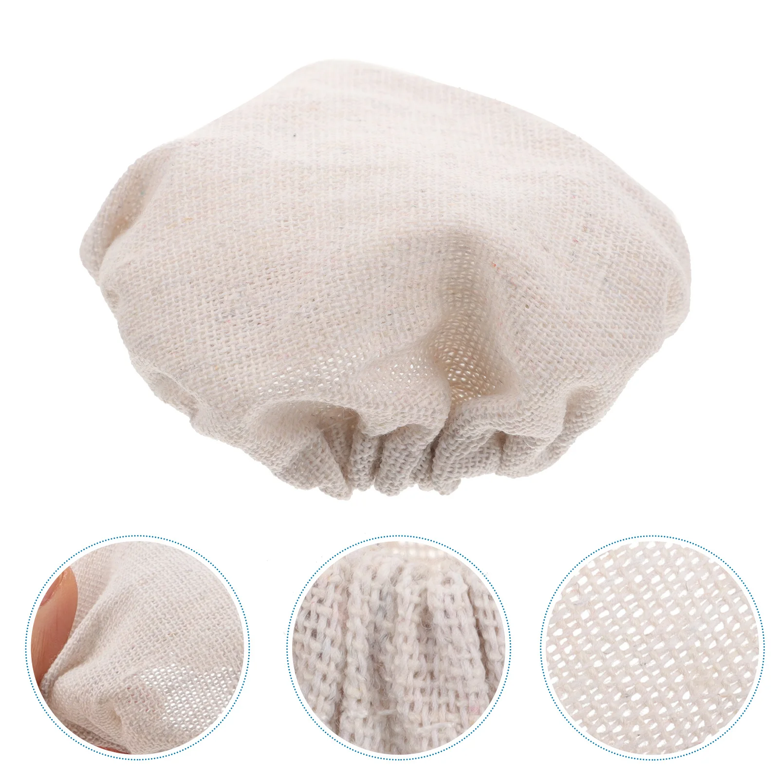 

Fermentation Lid Cloth Cap for Glass Jars Kitchen Covers Bread Jar Dried Fruit Storage Bottle Lids Reusable Sealed Tank