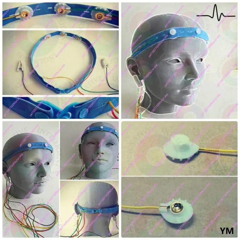 EEG Headband ‑Type EEG Electrode‑Cap Electrode‑Belt Compatible With OpenBCI Device For Brain‑Wave‑Signal‑Acquisition