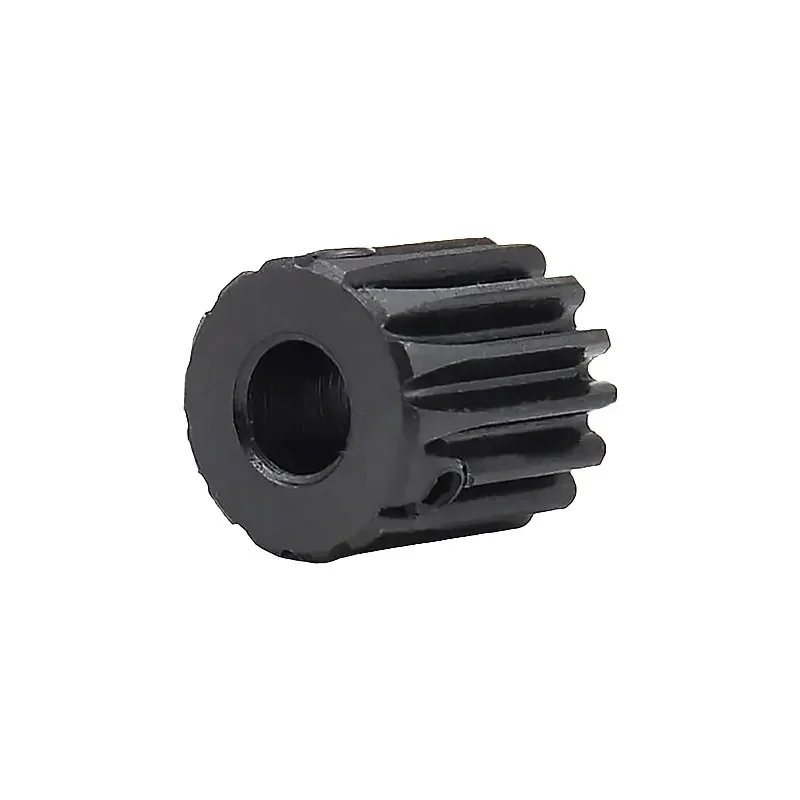 Leijiu 1pcs 1 Mod Pinion Gears 10t 12t 14t Bore 4 5 6 6.35 7mm 45# Steel Spur Gear Transmission Accessories Motor Parts