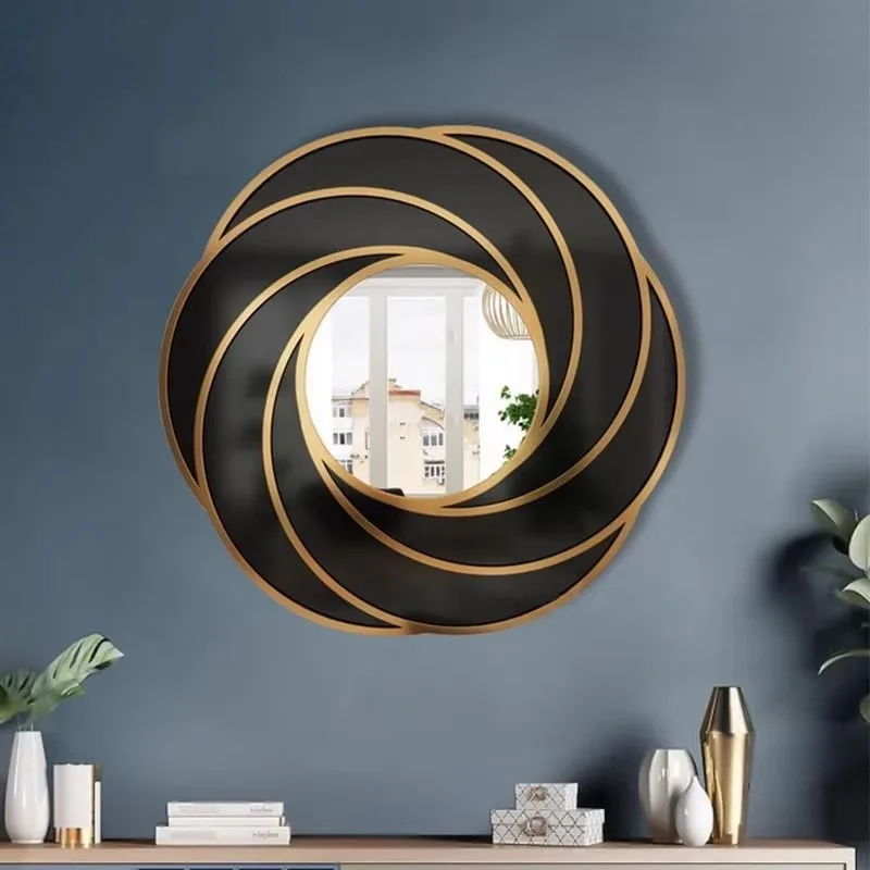 70X70CM Large Simple Modern Atmospheric Stereo Bathroom Makeup Mirror Wall Hanging Bathroom Dropshipping