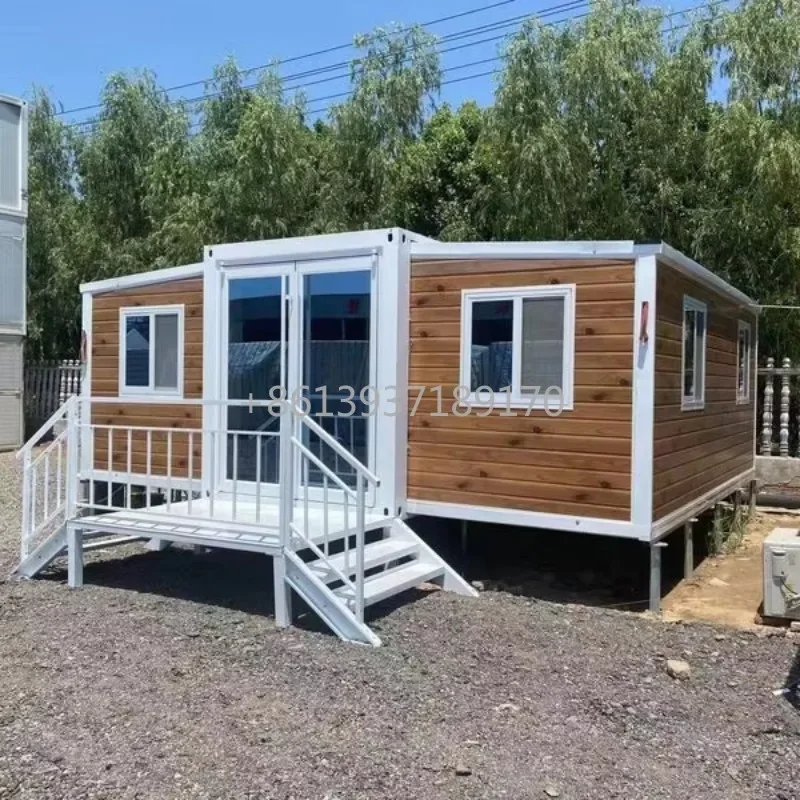 Fully Equipped Mostly Furnished Container House Prefab Portable Tiny Home Modular Homes Tiny House Light Prefabricated Houses