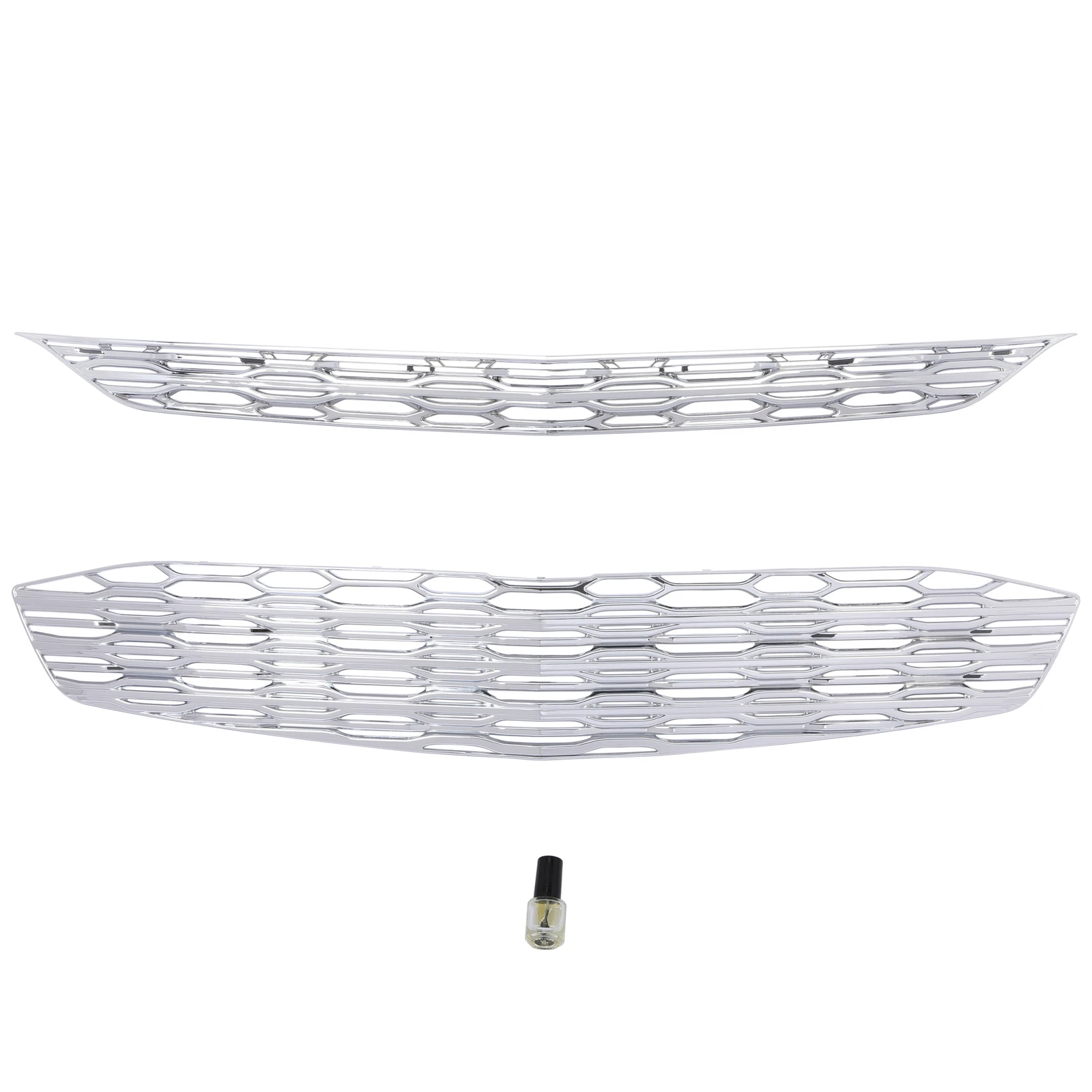 

For 16-18 Chevrolet Malibu Grille Covers Insert Snap On Trim #GI144