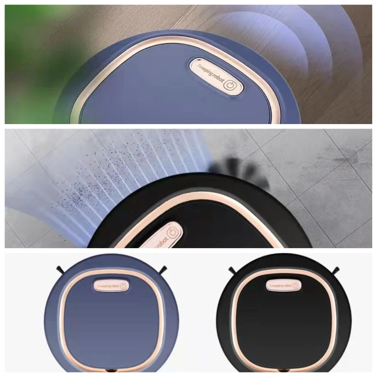 Intelligent Sweeping Robot Large Suction Sweeping Suction Drag Three-in-one Lazy Household Cleaner Charging