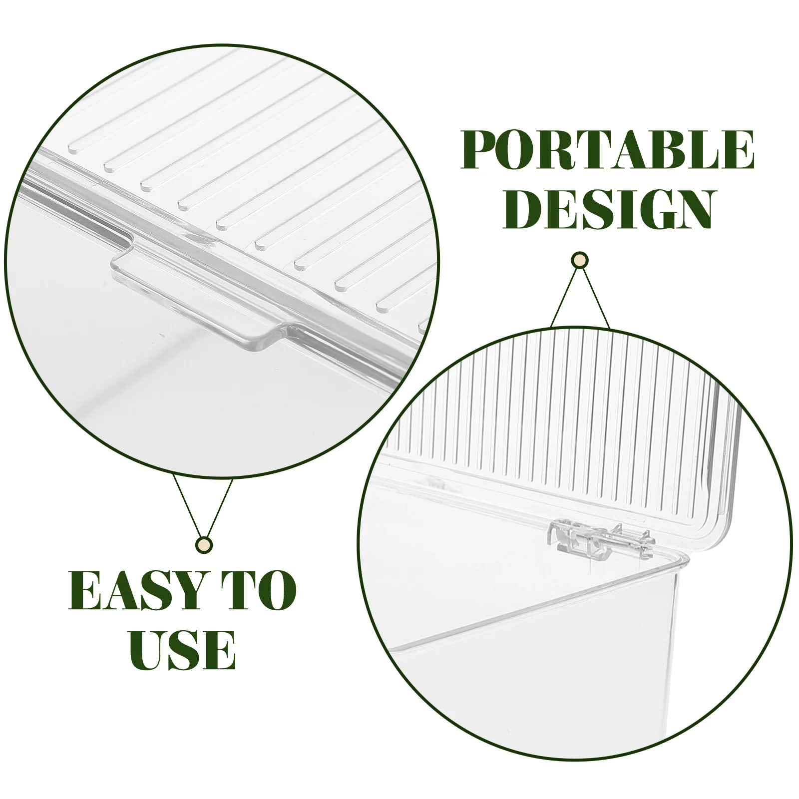 

Compartment Increase Dustproof Storage Box Boxes Cases Clear The Pet Dvd Holders