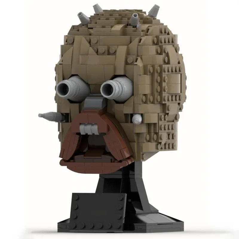 

MOC building block toy helmet model creative assembly toy holiday gift suitable for all enthusiasts