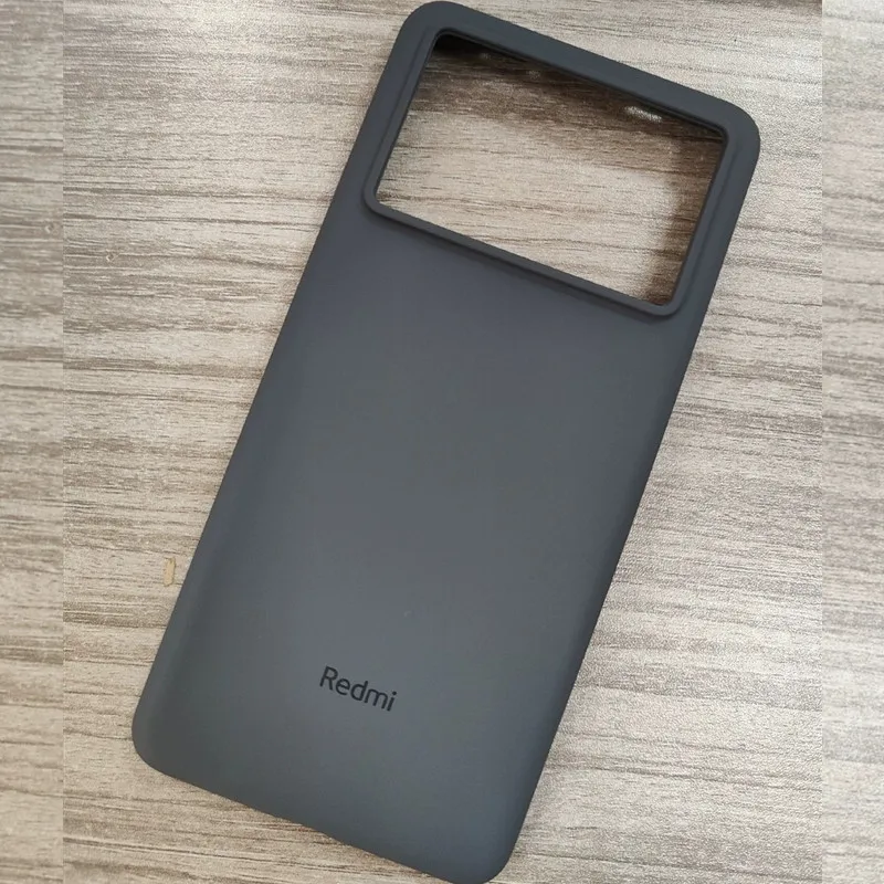 Funda trasera suave ultradelgada original, funda de piel de goma mate a prueba de golpes, Xiaomi Redmi K70, K70 Pro, K70E, POCO F6 Pro