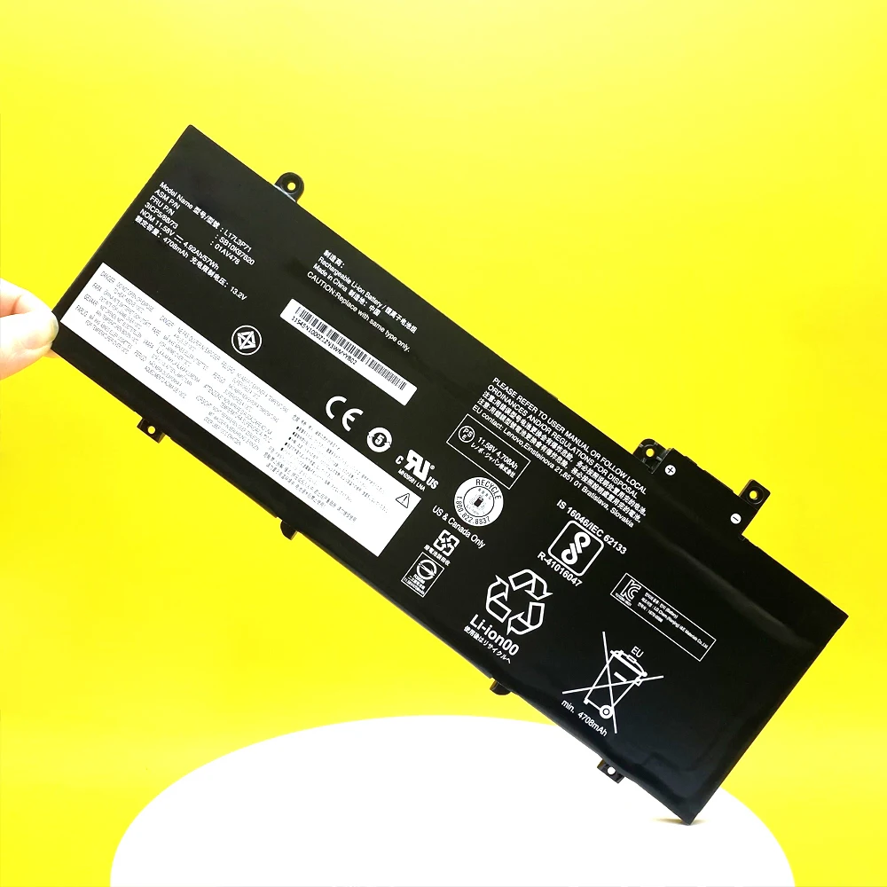 Nowa oryginalna bateria do laptopa Lenovo ThinkPad T480S serii 01AV478 SB10K97620 01AV479 01AV480 L17L3P71 L17M3P71 L17S3P71