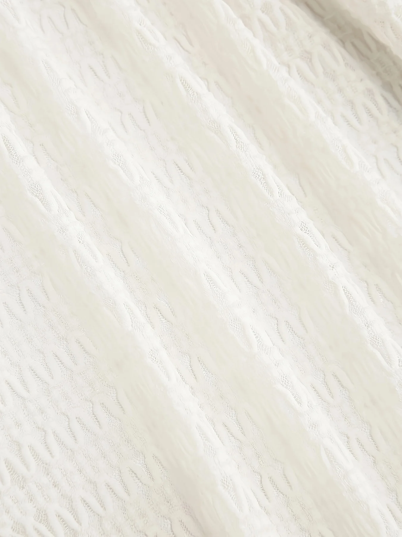 เสื้อสเวตเตอร์ถักแบบตาข่ายสำหรับผู้หญิงเสื้อครอปแขนยาวผูกด้านหน้าแบบเซ็กซี่