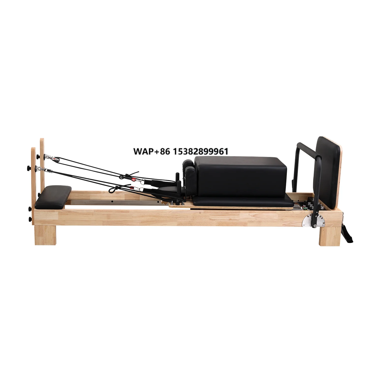 

Studio Oem Warehouse Best Qualified Core Training Bed Oak Wood Pilates Reformer Bed for Sale